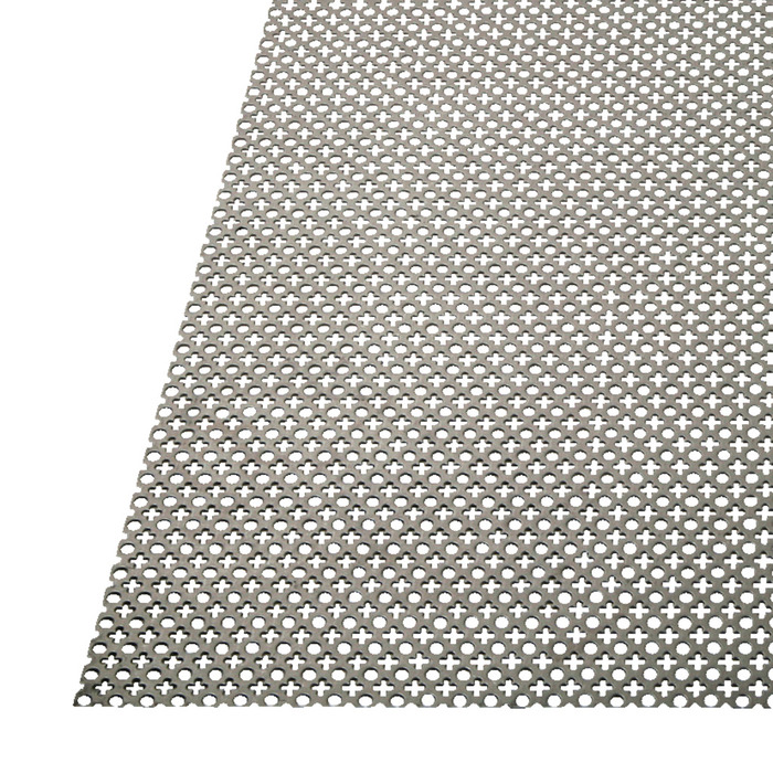 Stålplåt 453C Perforerad 1 x 400 x 1000 mm